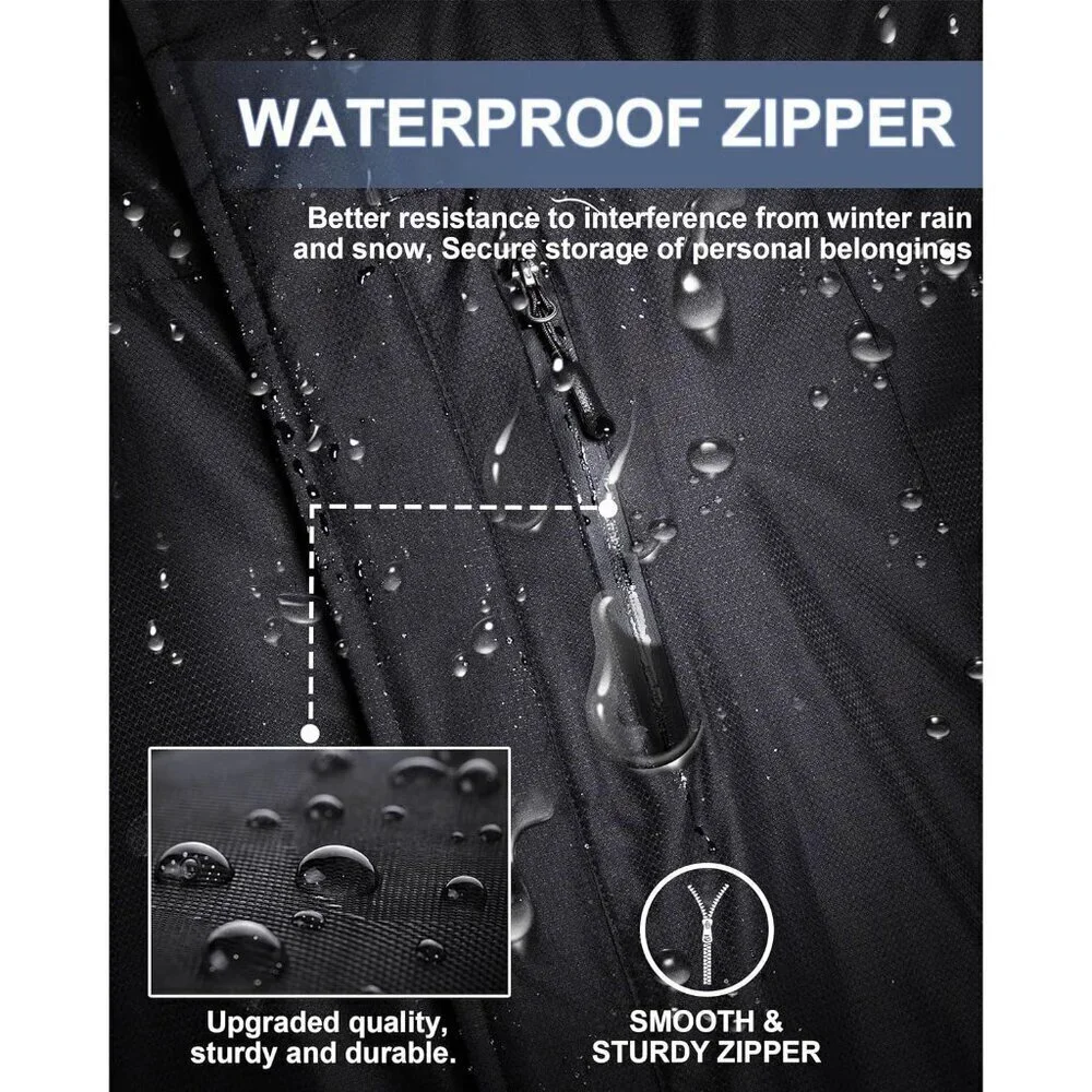 Winter Jackets Coats for Men Waterproof Ski Snow Coat
